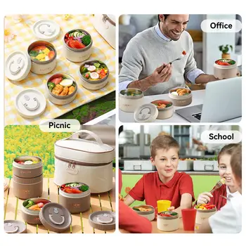 10 best sales Set di scatole per il pranzo bento - №1