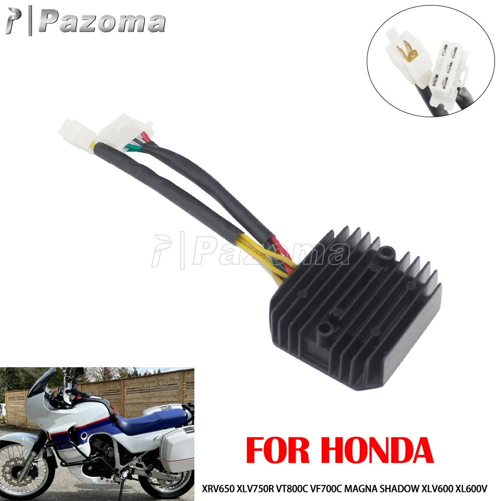 

Motorcycle Regulator Rectifier Replacement For Honda XRV650 XLV750R VT800C VF700C Magna VF700C Shadow XLV600 XL600V 1983-1999