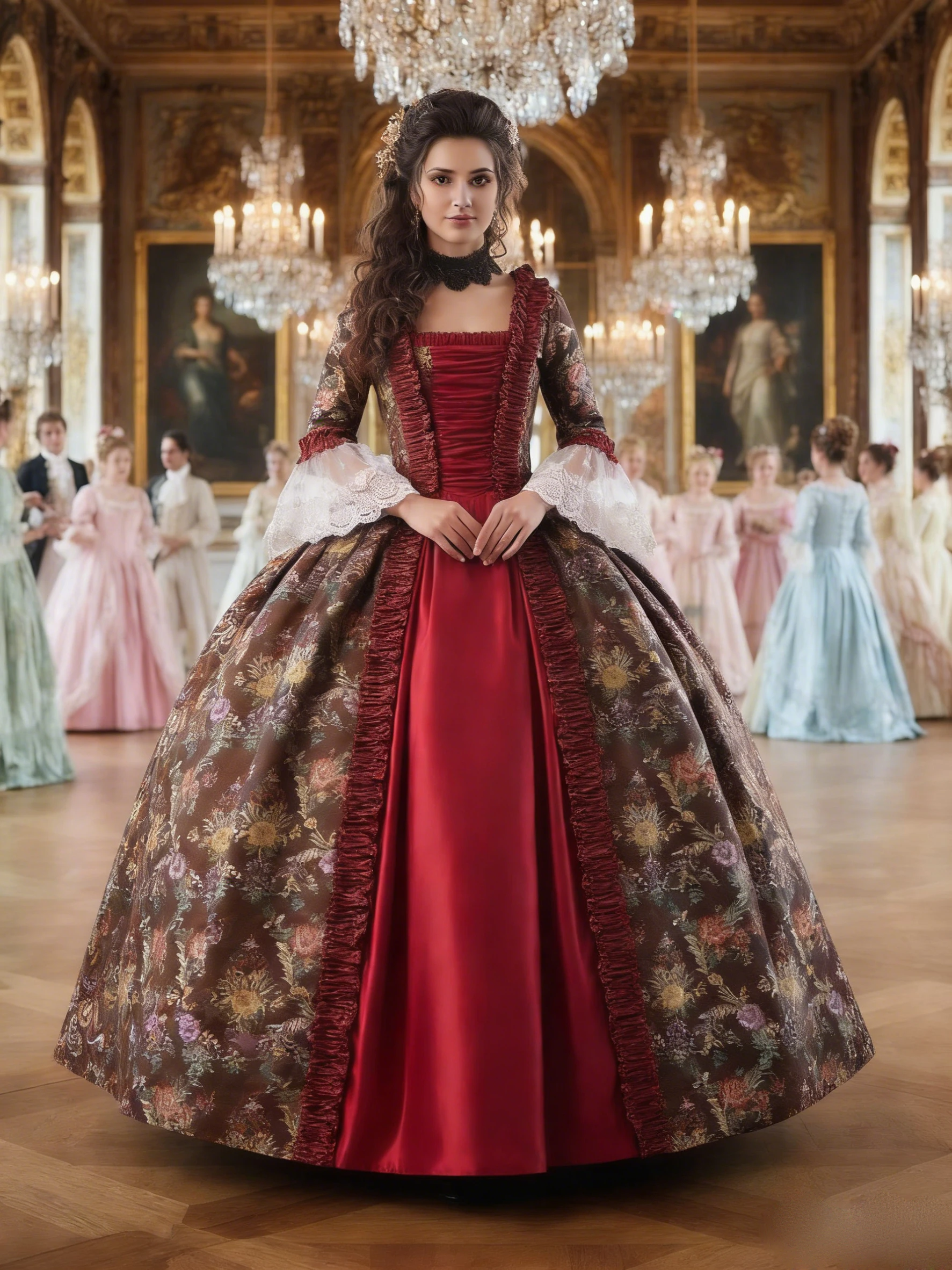 

Marie Antoinette Dresses Long Wedding Rococo Gowns Historical Theater Clothing