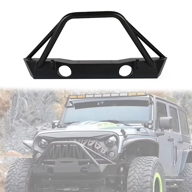 4x4 Steel Front and Rear Spider Bumper for Jeep Wrangler JK 2007-2017 New Condition Car Offroad Accessories