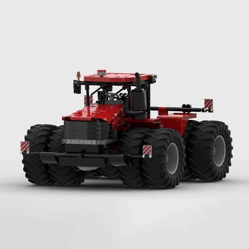 

NEW MOC 1233PCS RC CAS 470 Steiger Tractor Trailer Model DIY Creative Ideas Child Toy Birthday Gift Technology Building Blocks