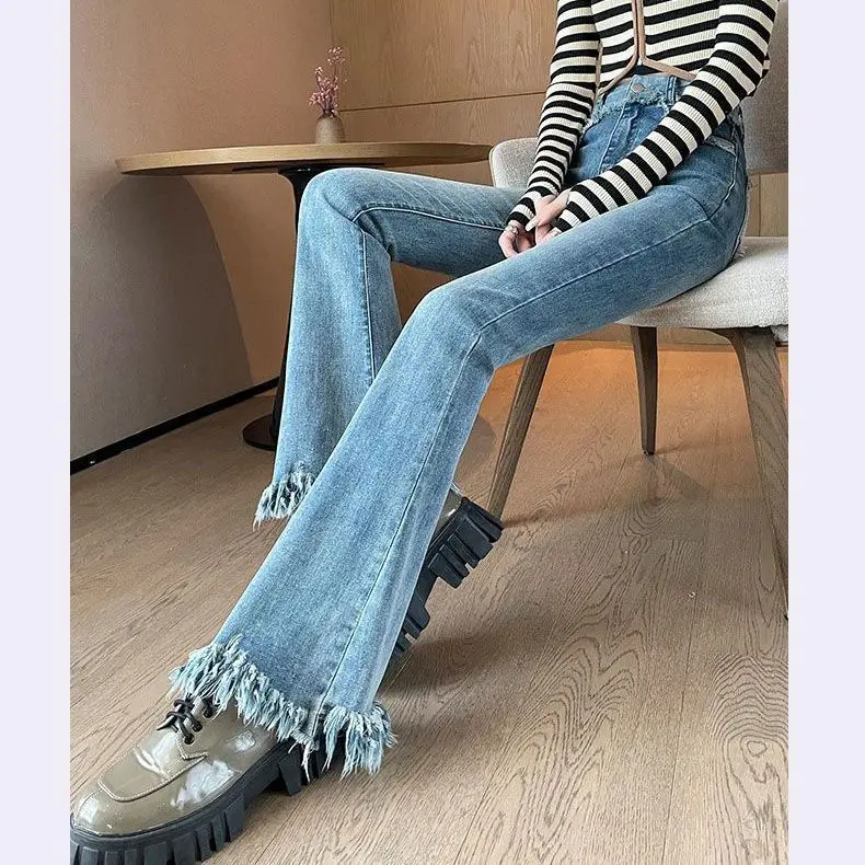 

Мешковатые джинсы Y2K 2000-х годов, женская одежда с широкими штанинами, винтажная джинсовая одежда с высокой талией, черные корейские модные стильные свободные уличные женские бедра