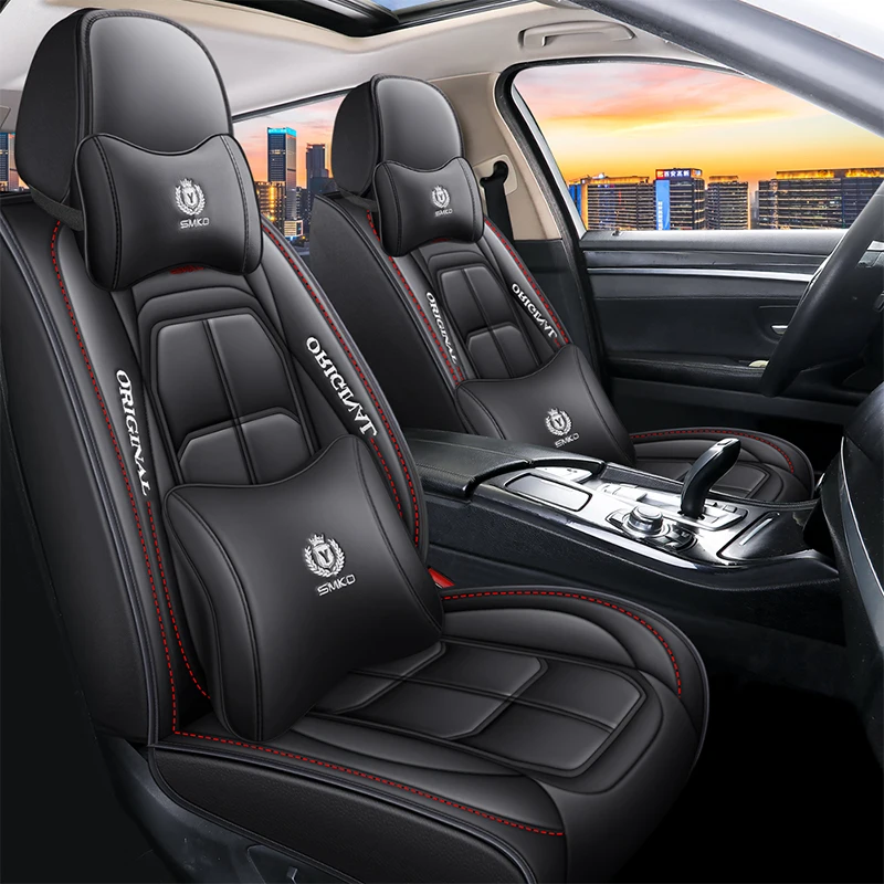 

High-end Car Leather Seat Cover For Great Wall M4 Haval H6 Coupe H5H3H2M2 New Dazzling Tengyi C30C50C20R Accessories Protector