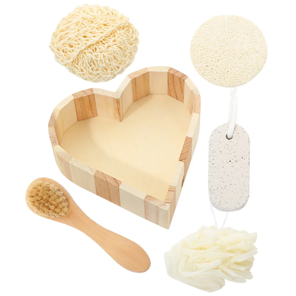 مجموعة واحدة من أدوات تنظيف الجسم للاستحمام، مجموعة هدايا احترافية لإزالة الجلد الميت، تجربة سبا في المنزل والفندق #2