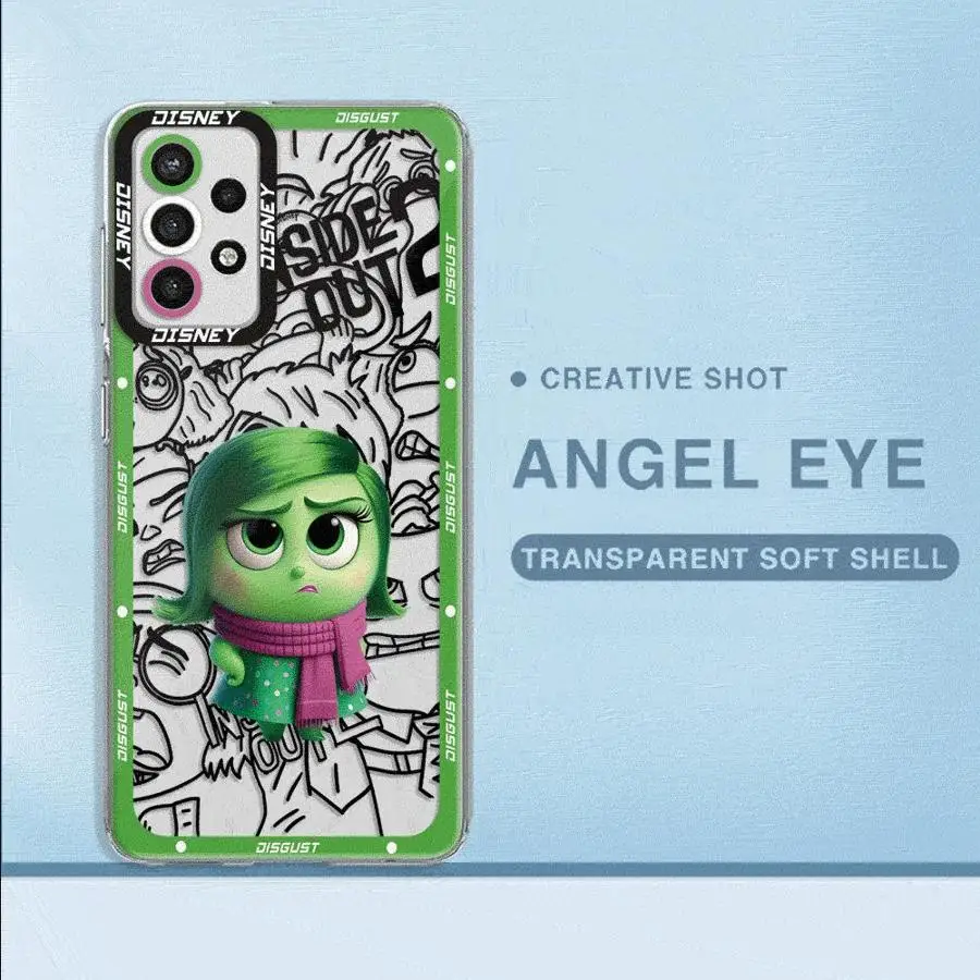 Disney Inside Out phone Case for Galaxy A11 A12 A13 A14 A15 A22 A23 A32 A52 4G 5G A24 4G A33 A34 A25 A35 A52s A53 A54 A55 5G