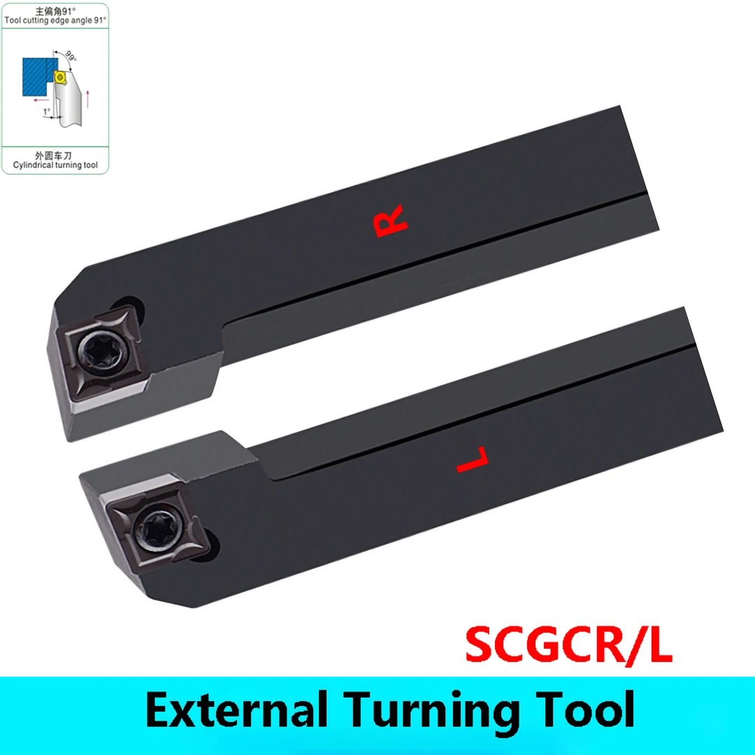 

LIHAOPING Внешний держатель токарных инструментов SCGCR SCGCL SCGCR1212 SCGCR1212H09 SCGCR1616H09 SCGCL2020K09 SCGCR2525M09 SCGCR2020K12