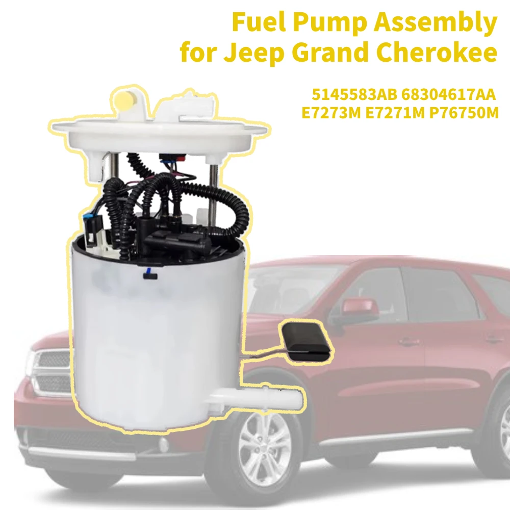 

LH Driver Side Fuel Pump Assembly for Jeep Grand Cherokee 2011-2021 Fuel Pump Module 5145583AB 68304617AA E7273M E7271M P76750M