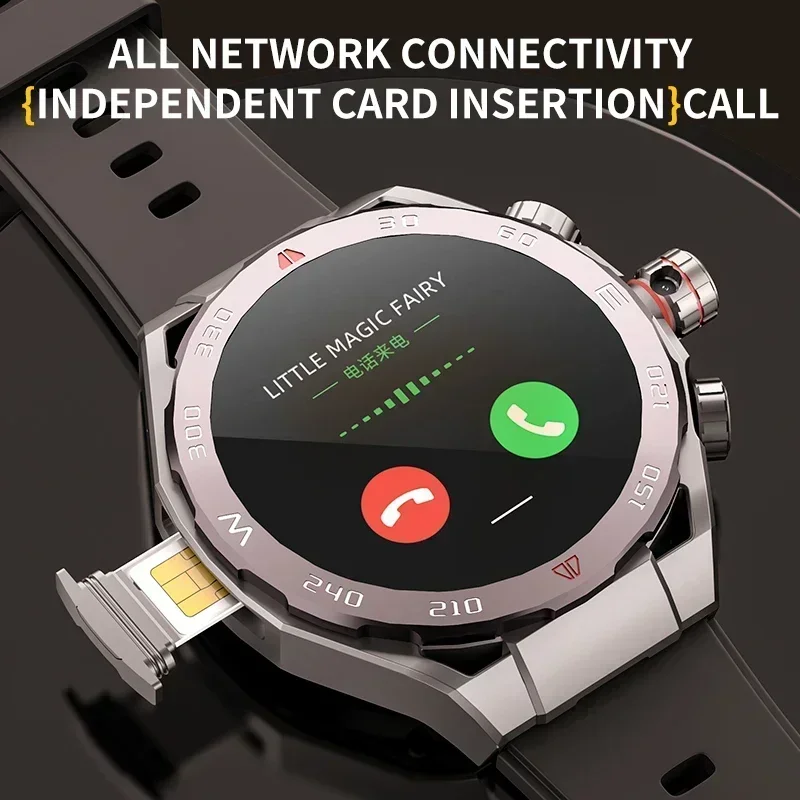 VP900 2026 Smartwatch WiFi GPS Navigation AMOLED HD Screen Fitness 4G SIM Card Camera Video Call Waterproof Smart Watch Men view 6