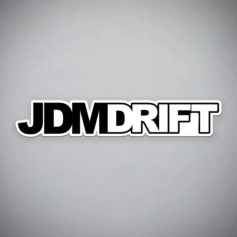 

Vinyl stickers for car "Drift - JDM Drift"Car Suv Laptop Wall Window Bumper Scratch-proof Sticker Exterior Pvc