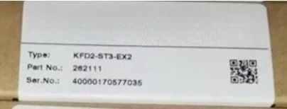 Brand New KFD2-ST3-EX2 KFD2 ST3 EX2 Hot-Selling Safety Barrier 1Pcs Full Stock Fast Delivery