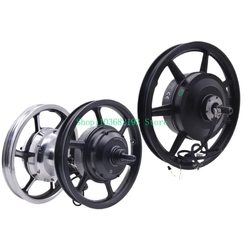 14-Inch Scooter Motor Folding Electric Car 48v500w Brushless Toothed High-Speed Rear Drive Hub Climbing Motor