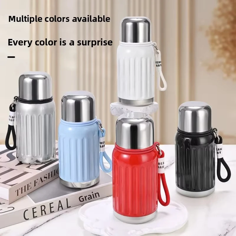 

Roman Style Insulated Mug High Aesthetic Value for Men And Women 316 Inner Lid Carry Handle Tea Brewing Coffee Cooling Cup