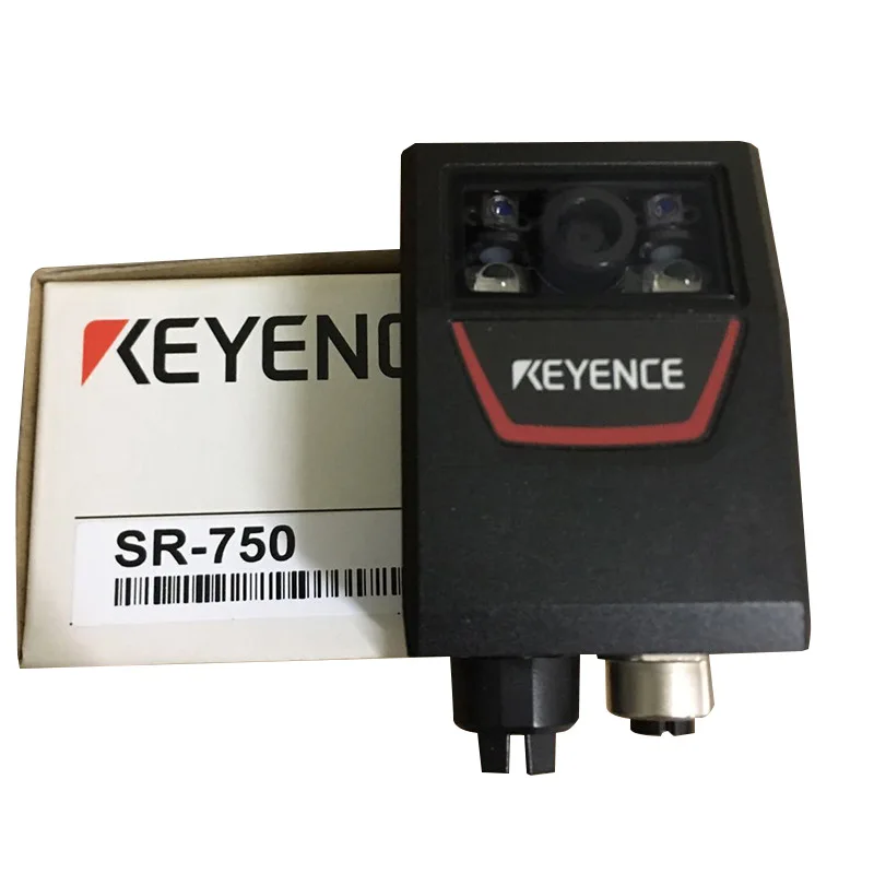 

In stock KEYENCE High-resolution type SR-750HA autofocus 1D and 2D barcode scanner code reader