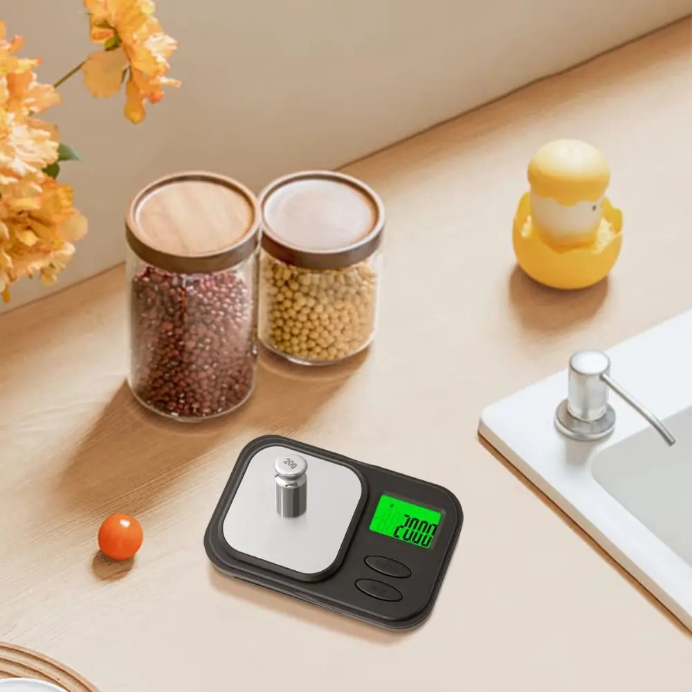 

Mini Weighing Tool Precision Pocket Scale Backlit LCD Balance Mini Digital Scales 0.01g Precision Electronic Scale Gram