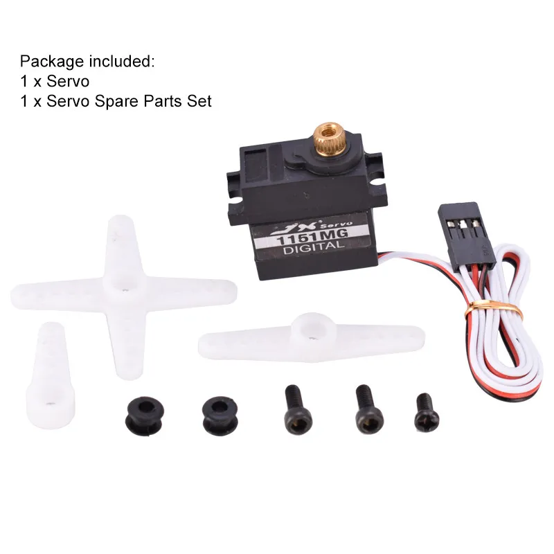 JX PDI-1151MG Vehicle Waterproof Mini Servo 15g Waterproof Metal Tooth Digital Servo
