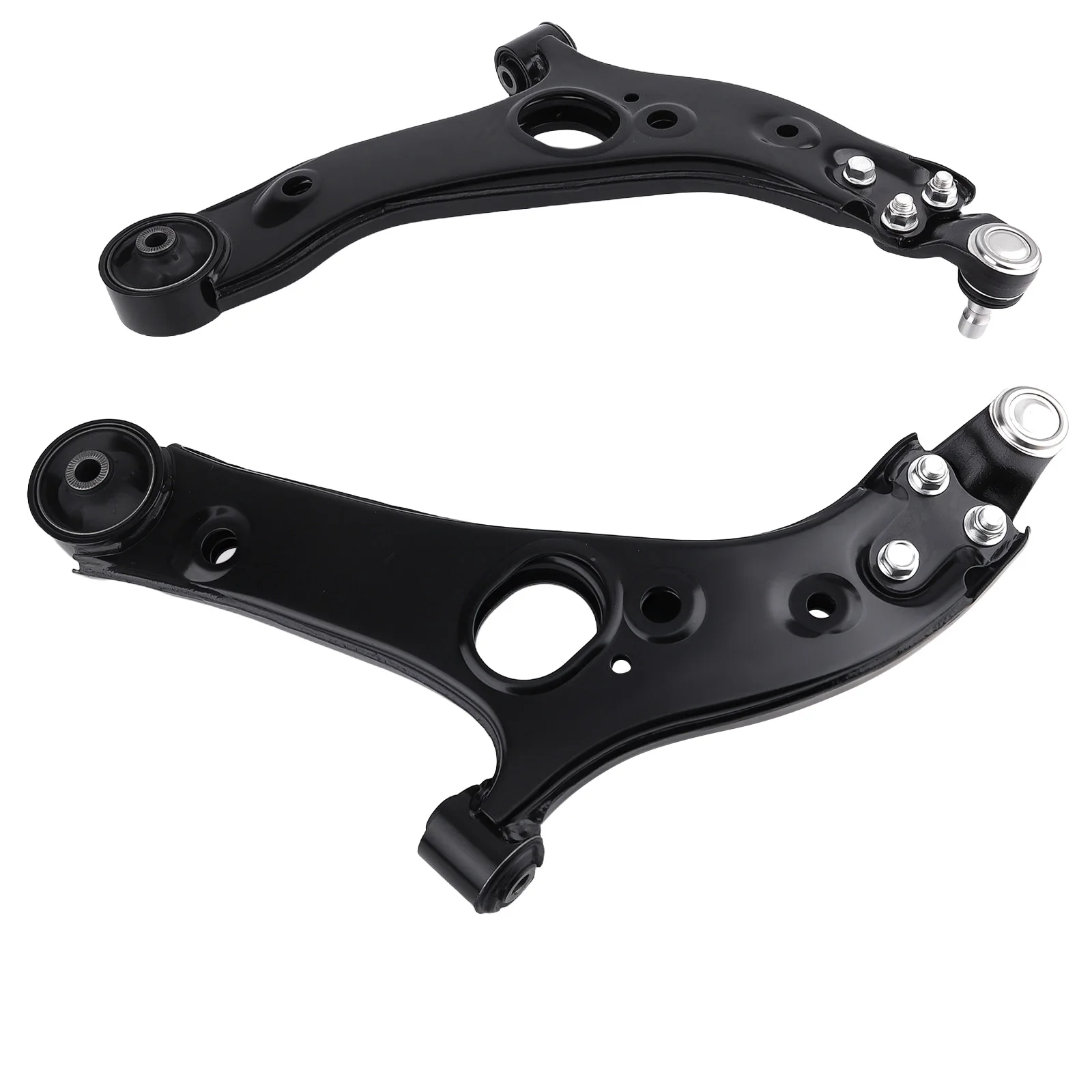 6Pc Front Lower Control Arm Kit for Hyundai Sonata 2011-2013, Azera 2012-2014, for Kia Optima 2011-2015, Cadenza 2014-2016 3.3L, Suspension Kit with Ball Joint Outer & Inner Tie Rod