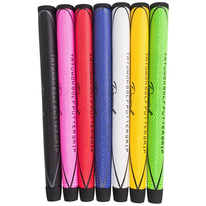 Golf Grip PU Soft Material Golf Putter Grips Light Weight Golf Club Grips Anti Slip Pattern Comfortable Feel 7 Color