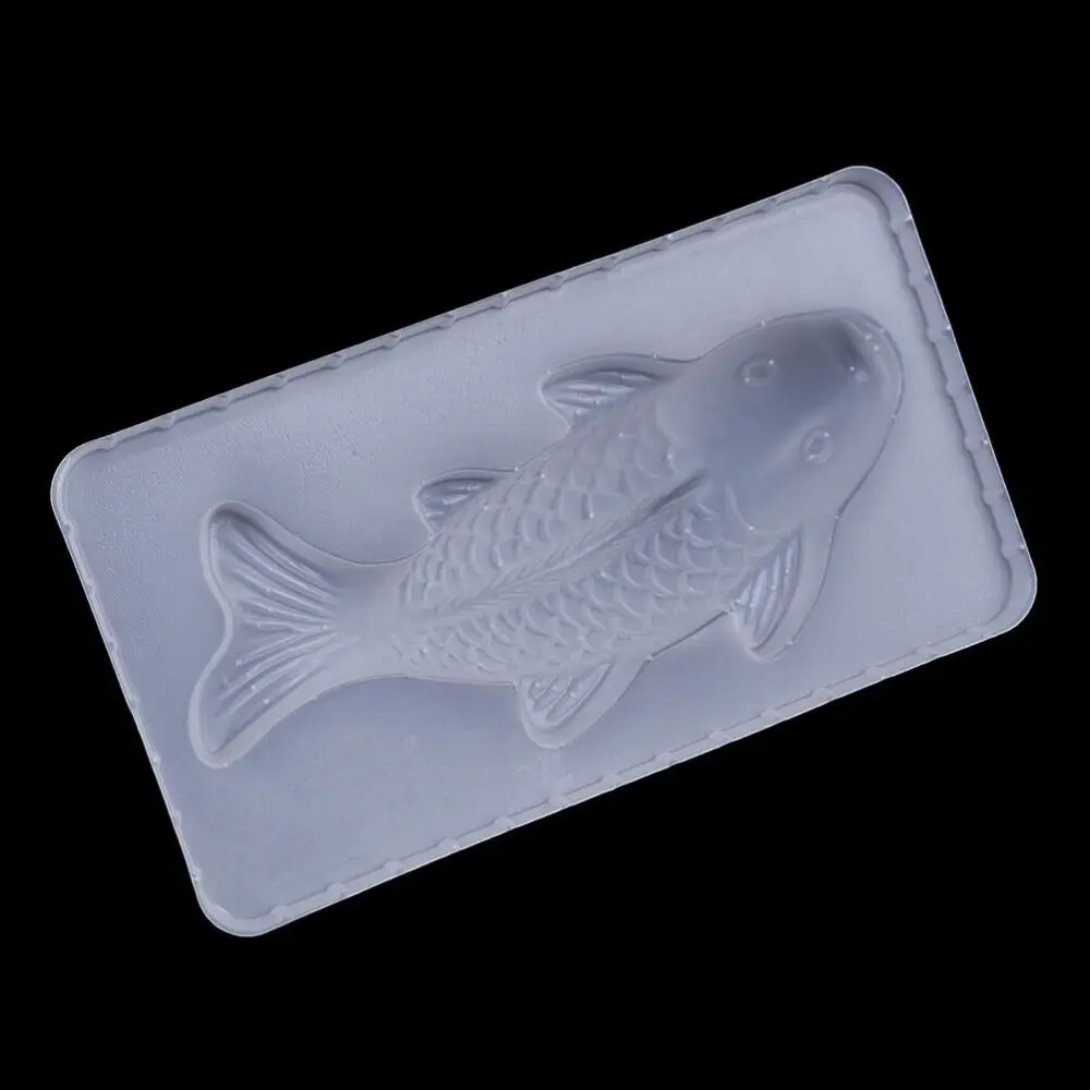 Handmade 3D Koi Fish Shape Pudding Molds Silicone Mold Sugarcraft Mold Rice Mold Cake Chocolate Jelly Mould