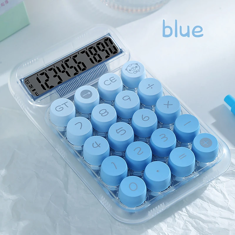 Calculator Office Commercial Transparent Dopamine Gradient Color Computer Cute High Appearance Level Calculator