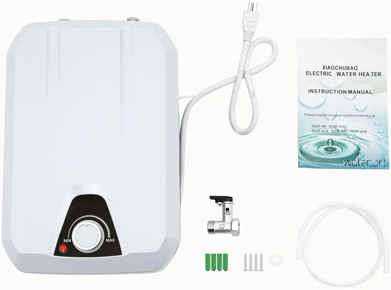 

Электрический мини-водонагреватель мгновенный водонагреватель водонепроницаемый 1500 Вт для ванной комнаты, кухни, душа, регулируемая температура