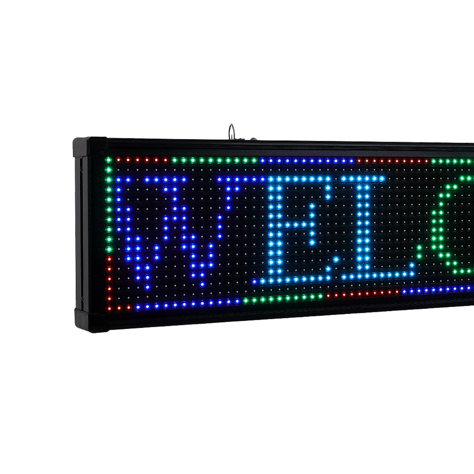 Scrolling LED Sign 40" x 8" 7 Color Led Sign LED Sign Advertising Board