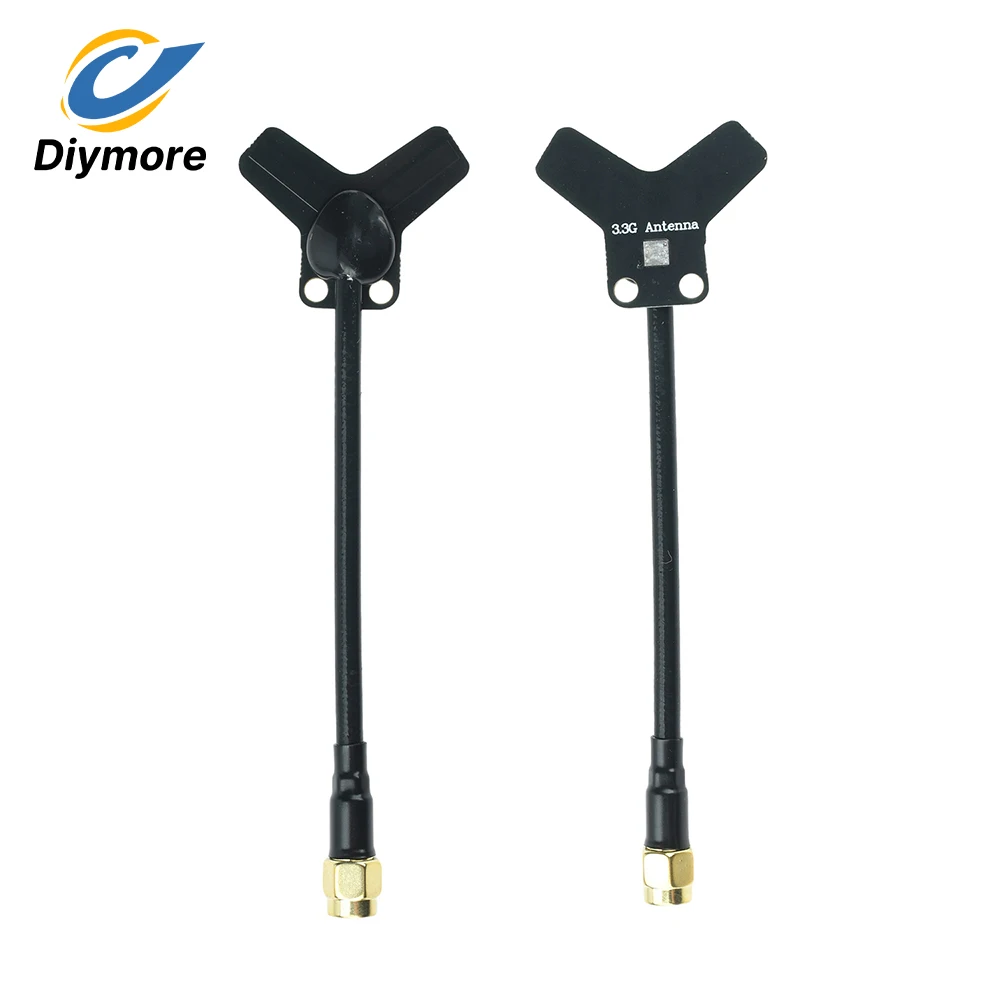 FPV Antenna 1.5G 1.8G 3.3G Tri-Band Directional 3.0dBi 50W SMA Male for Drone Video Transmitter Long Range FPV Racing