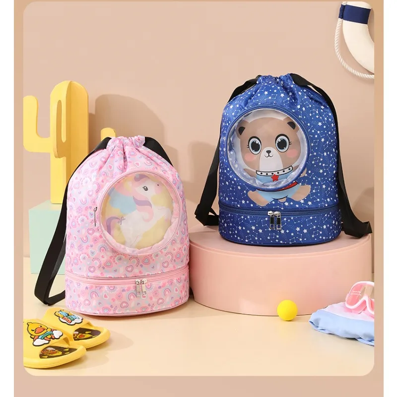 

Travel Swimming Shoulder Bag Clothes Glasses Organizer Kids Toys Cartoon Storage Bag Fitness Portable Wash Bags
