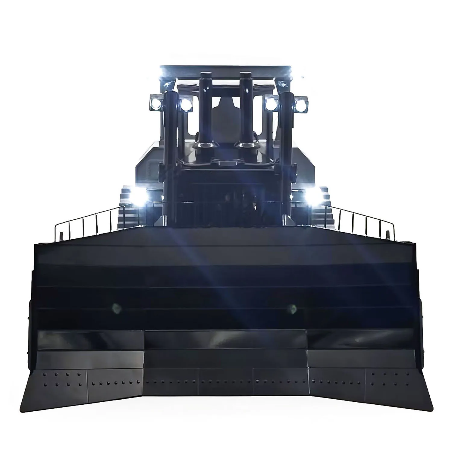 

1/14 JDM-98 Ultra DXR2 Metal Hydraulic 4CH Radio Control Bulldozer RC Truck Car Flysky ST8 Sound Light ESC Motor ToyMachine