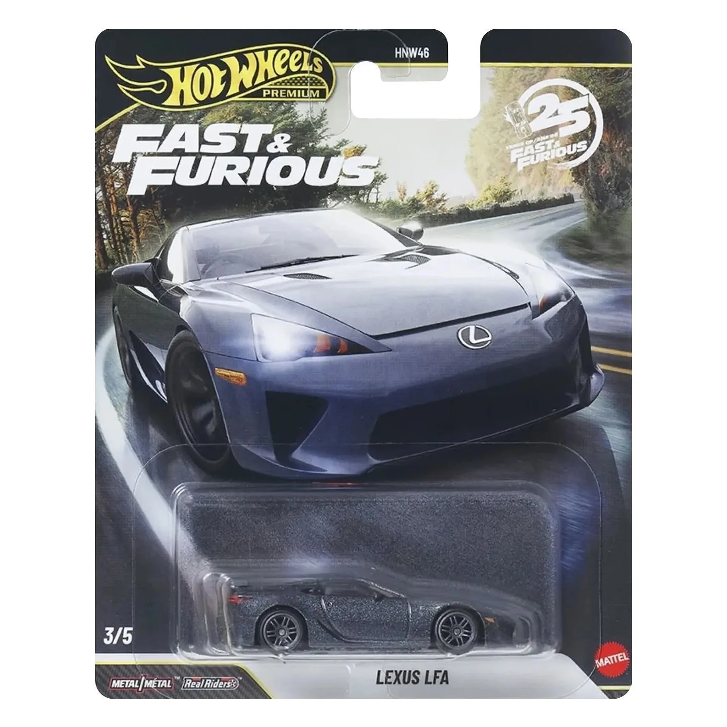Hot Wheels Premium Fast 25th Anniversary Series 1:64 Automodel Speelgoed Ota Supra Nissan Mclaren Model Auto Speelgoed Collectie Hobby Cadeau