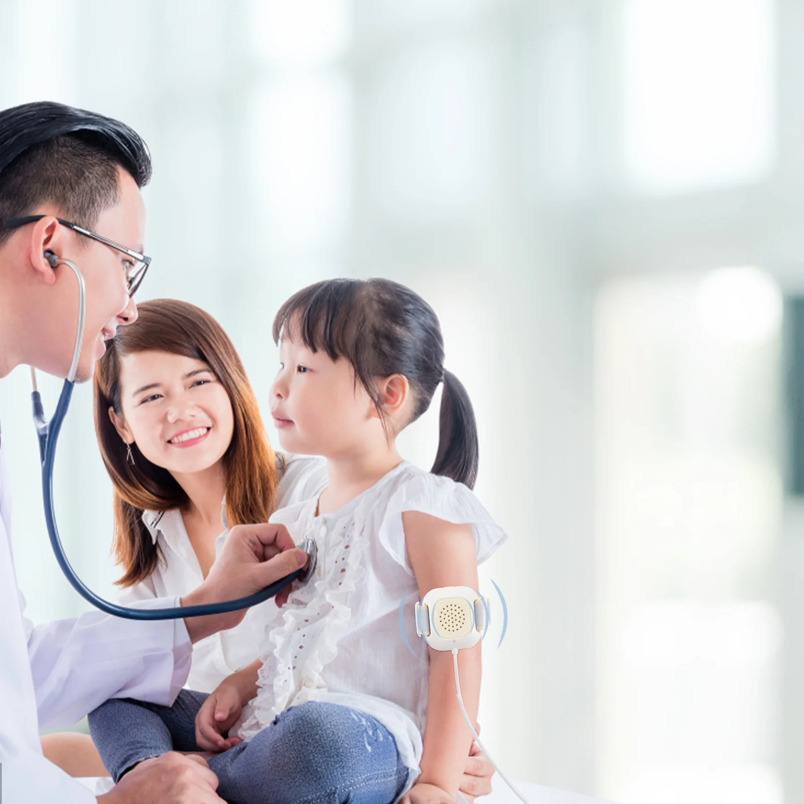 

Reliable Urine Detection Alarm for Bedwetting Prevention Vibration and Sound Mode for Kids Teens Elder Patients White