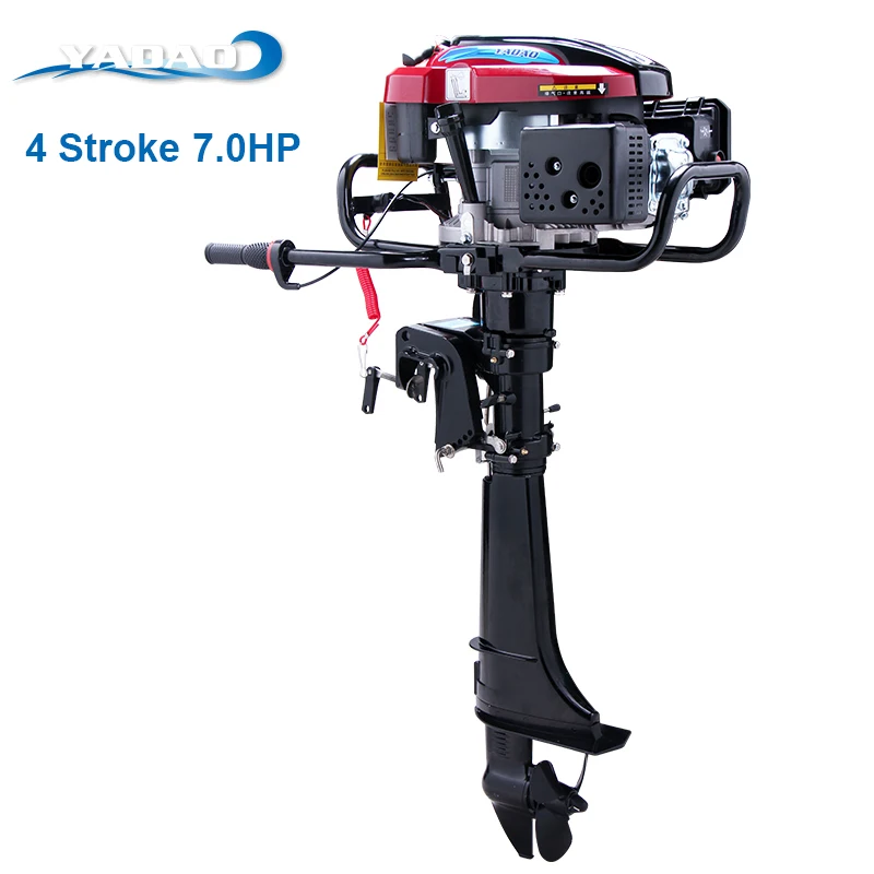 High Quality Hot Sale Competitive Price 4 Stroke 7HP Outboard Motor Boat Engine Boat Motor Air Cooling System Hand-Start