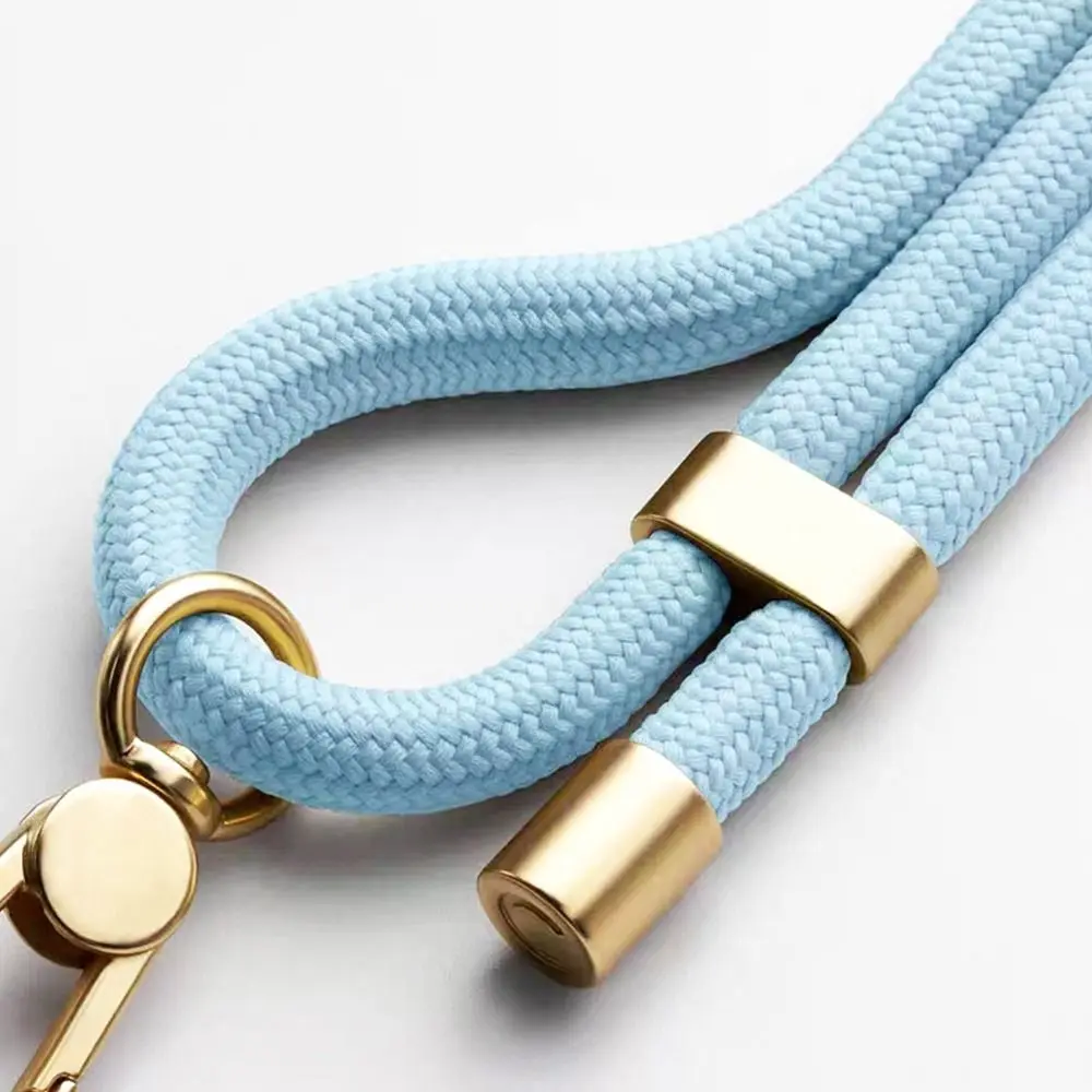 

2Pcs/Set Short + Long Phone Lanyard Universal Card Neck Cord Clip Phone Strap Nylon Hang Anti-lost Wrist Strap