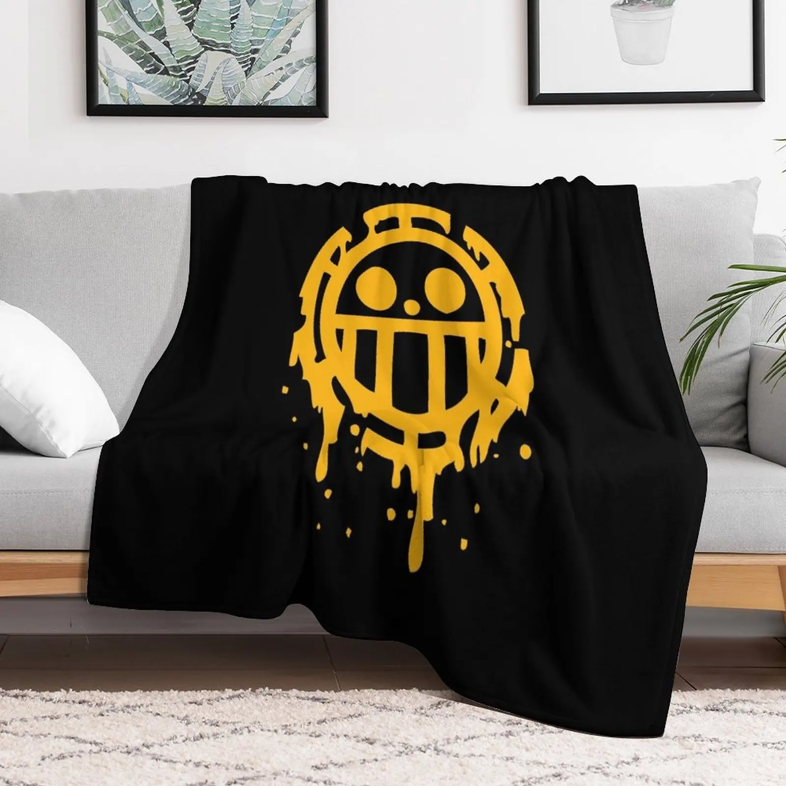 Vintage Retro Trafalgar Law Gifts Best Men Throw Blanket Hair Tourist Summer Beddings Blankets