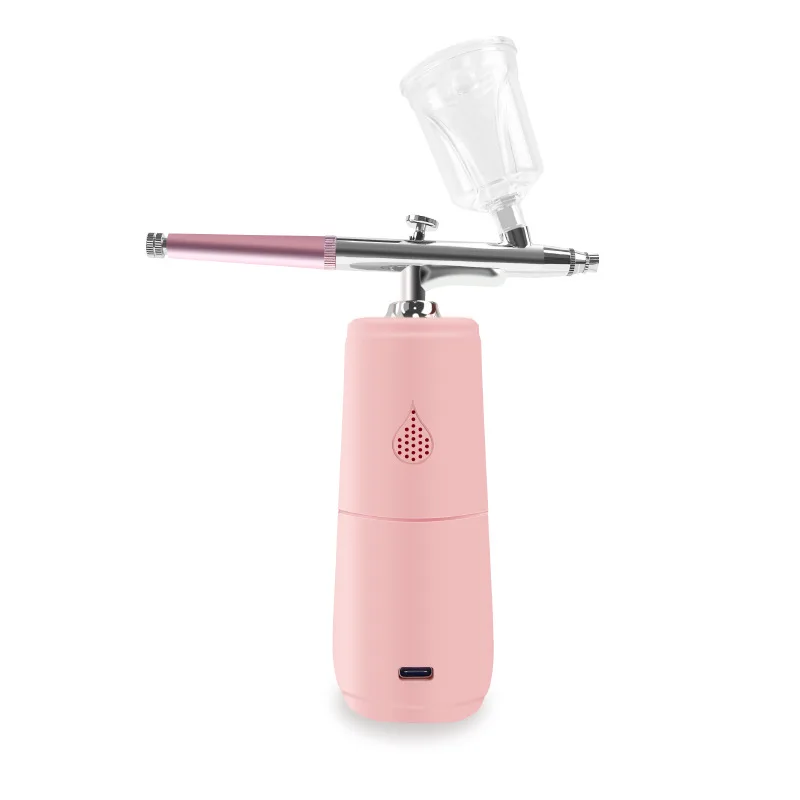 Portable Airbrush Gezicht Spuit Water Zuurstof Injector Compressor Facial Mist Hoge Druk Moisturizer Zorg Schoonheid Apparatuur