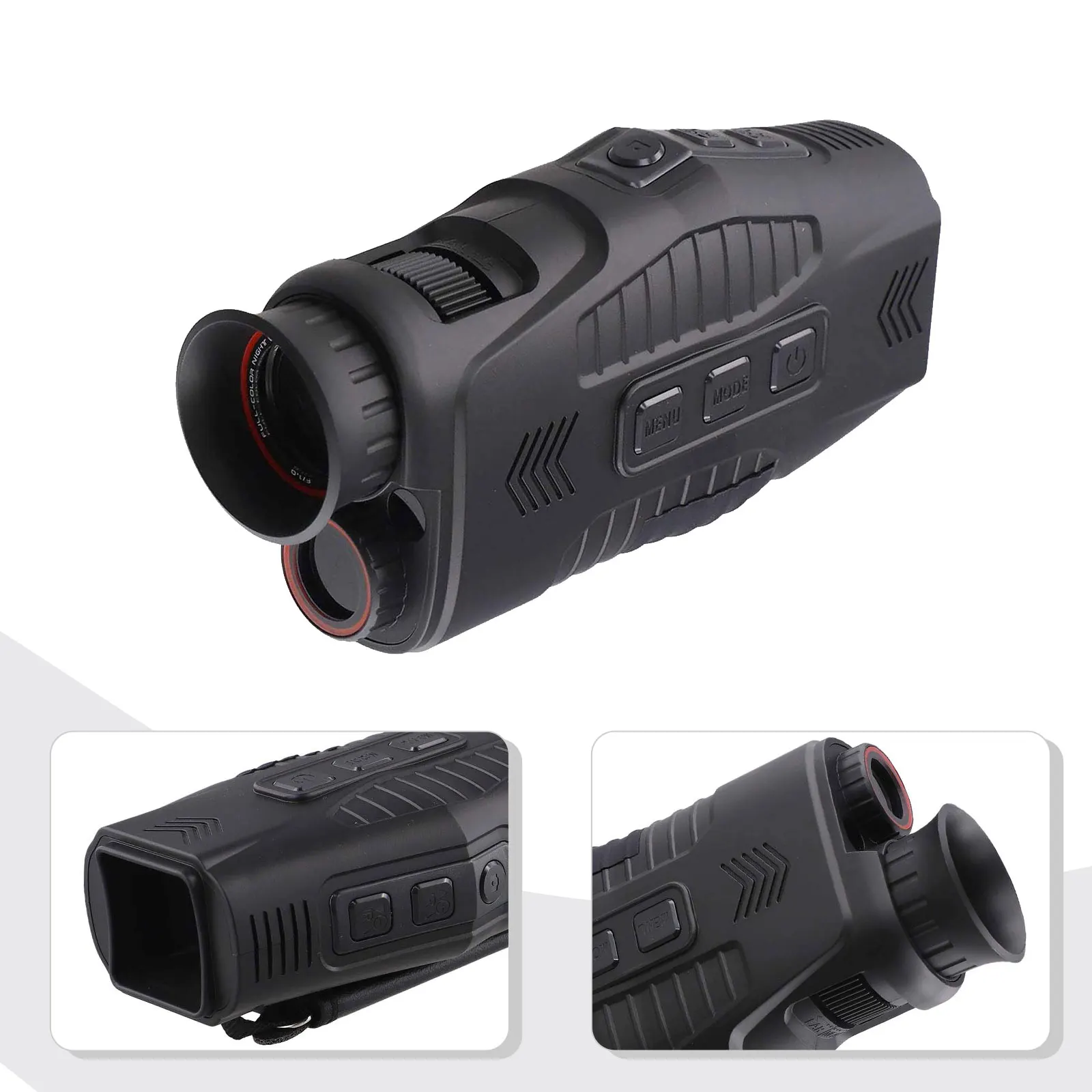 Monocular Night-Vision Device Monocular Infrared For Night-Vision Device With 10X Digital Zoom Full Darkness Video Camera