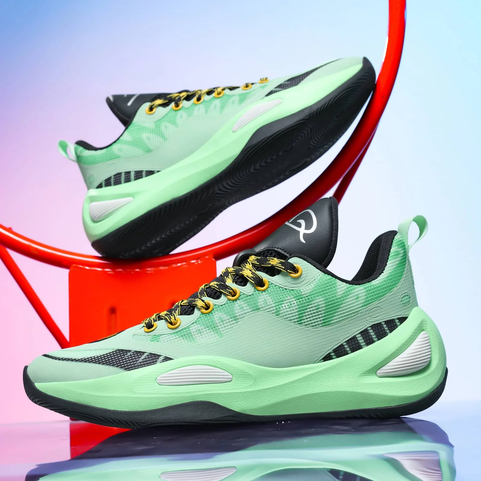 

Новые мужские баскетбольные кроссовки Double Star 2026 года, модные и универсальные, для уличного баскетбола