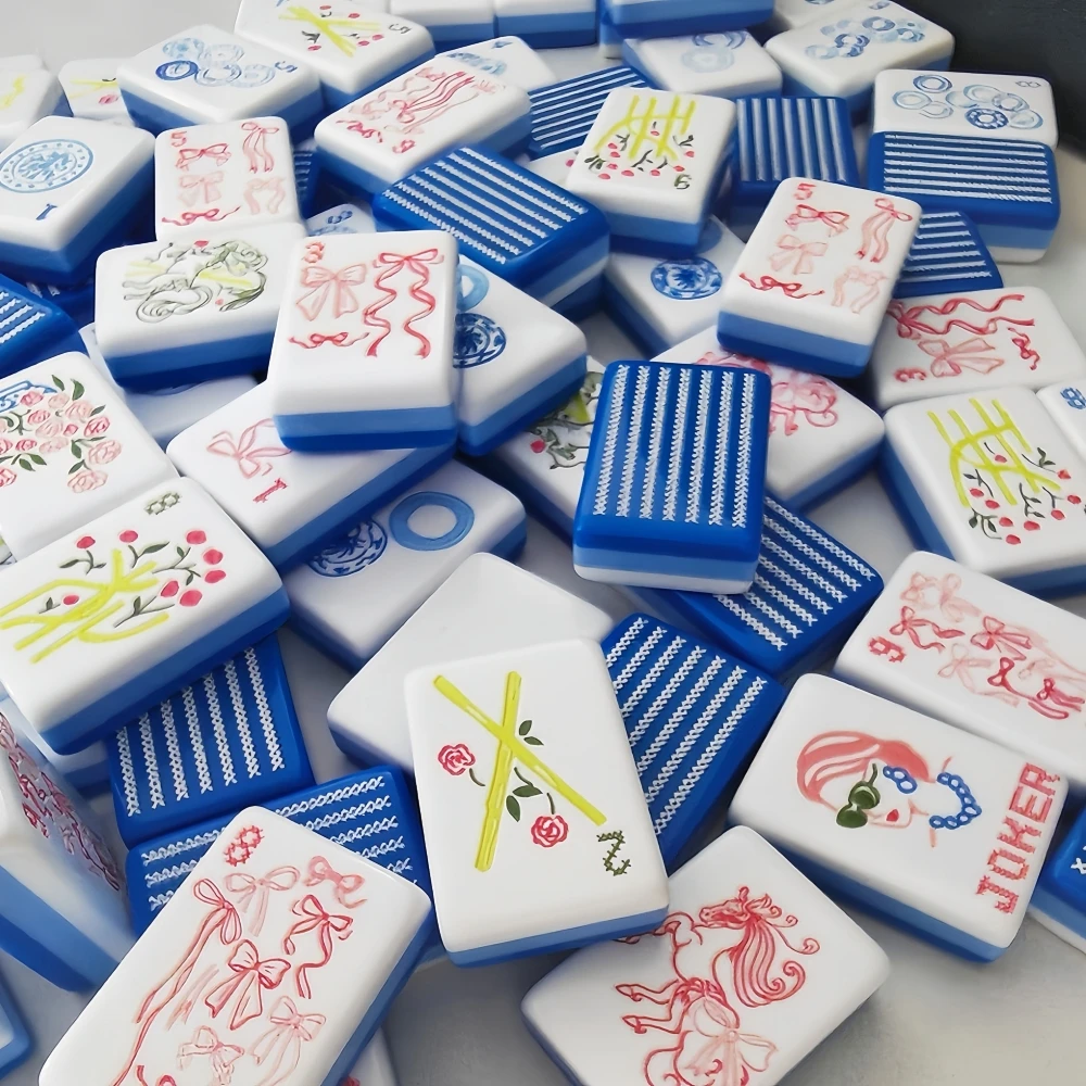 مجموعة ماجونغ أمريكية فاخرة ثل - مراجعة Board Game Mahjong وسعره