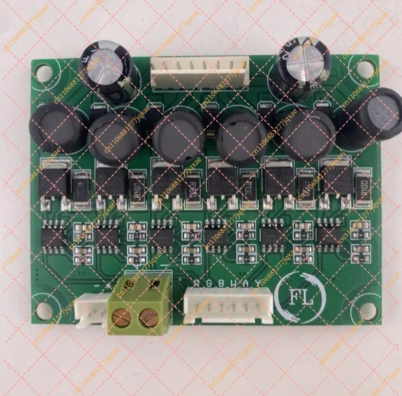 LED Moving Head Control Board 6in1 RGBWA+UV Zoom Wash Motherboard 36x18W