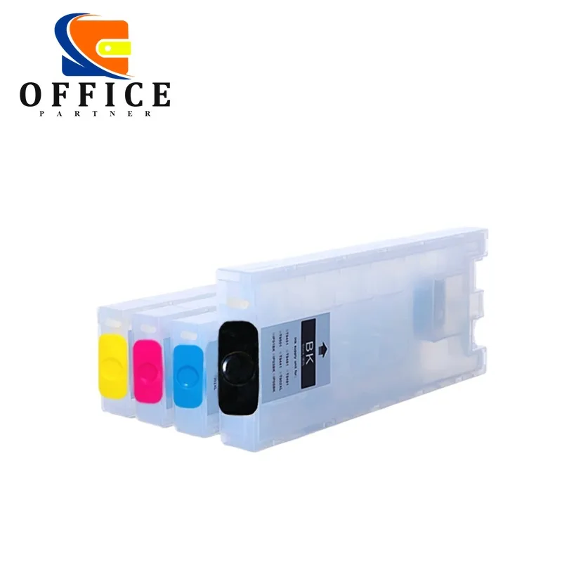 

UP 350ML T11 IP11 Refillable Ink Cartridge For EPSON WorkForce WF-C5890 WF-C5390 C5810 PX-S887 PX-M887F without chip