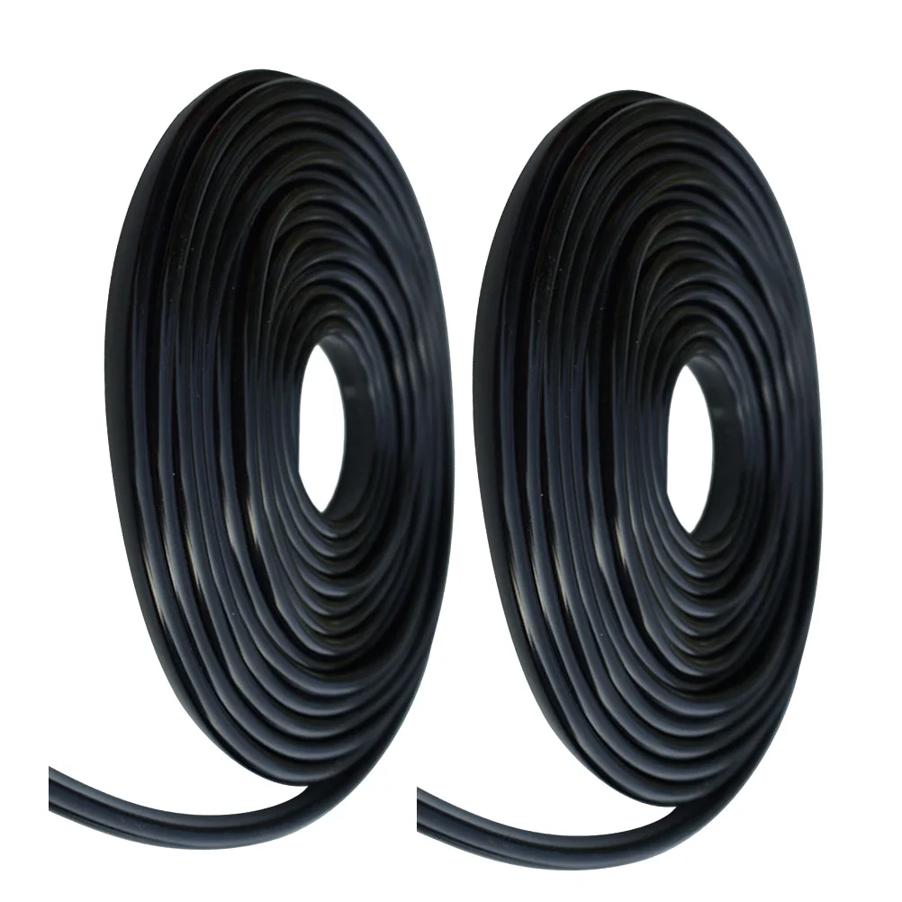 

2Pcs Car Door Guards Premium PVC Heat Resistant Scratch Proof Invisible Auto Door Protector Sealing Strip Universal Anti-Shock