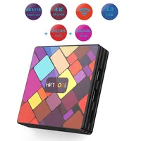 HK1 COOL Smart Android 10.0 TV box RK3318 Quad Core 2GB 16GB 4K TV BOX BT 2.4G/5G Dual WiFi Set Top Box