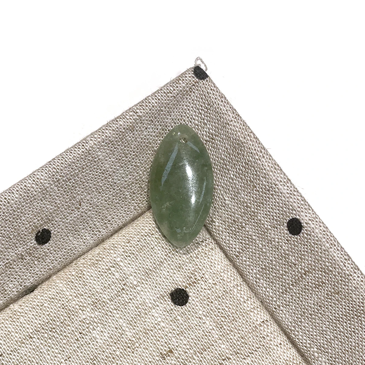 3 Stück Naturstein Grüner Aventurin/Amethyst Kleiner Anhänger 13x25mm für Schmuckherstellung DIY Halskette Armband Ohrringe Zubehör – Detail 5