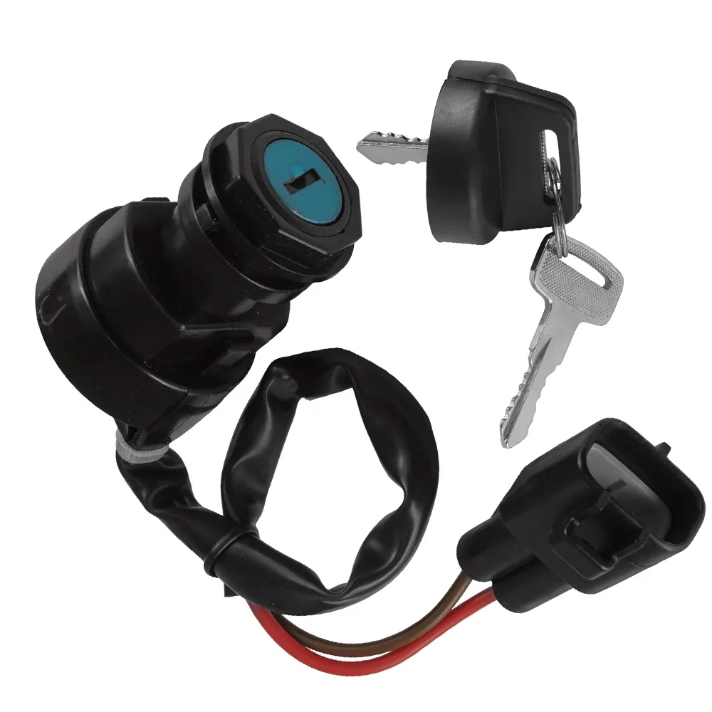 

For Yamaha Yfm400 Big Bear 2X4 2002 2003 2004 Ignition Key Switch With 2 Pins 3B4-82510-01-00 4SH-82510-00-00