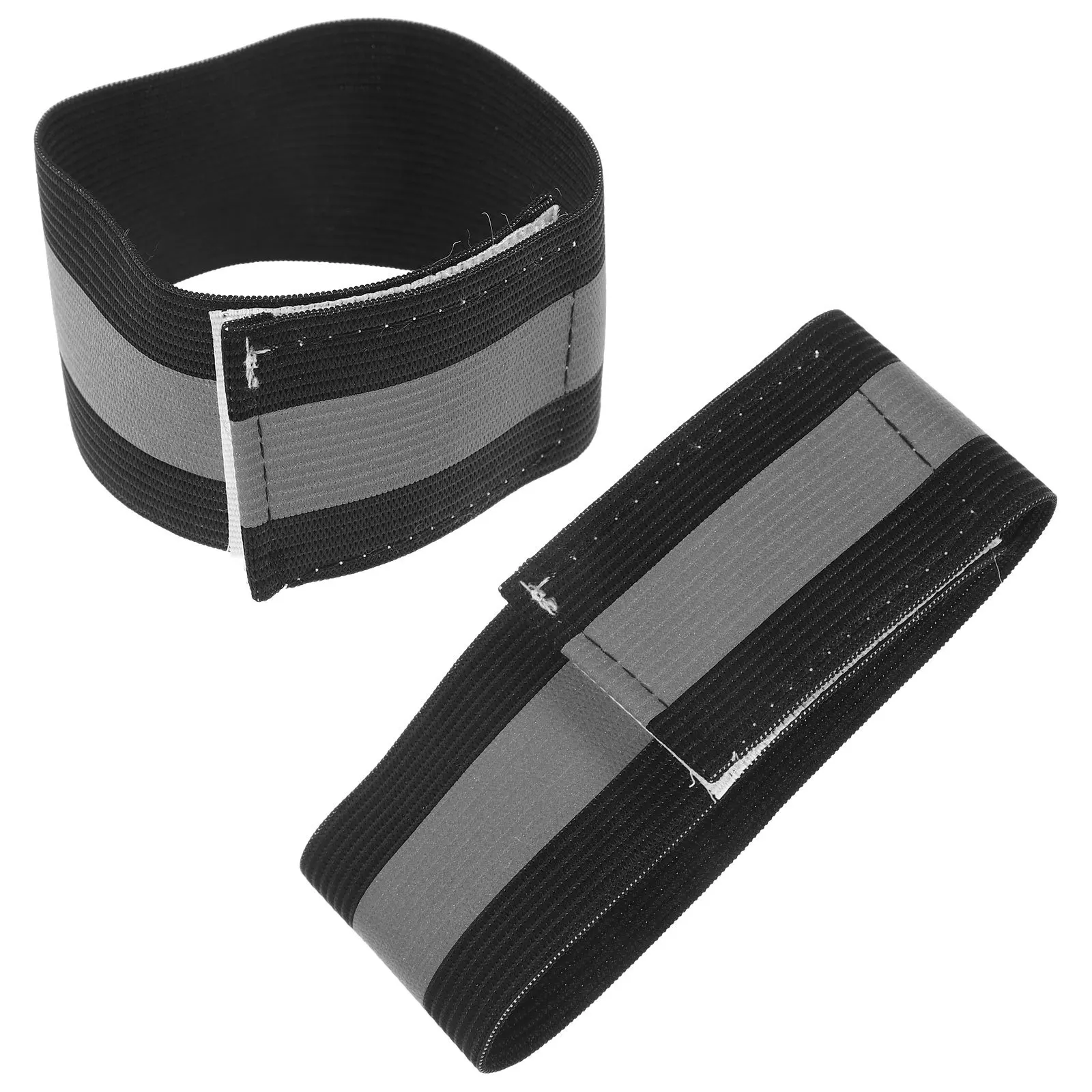

1Pair Reflective Wristbands Skin Friendly Adjustable Armbands for Running Walking Outdoor Sports High Visibility Reflective