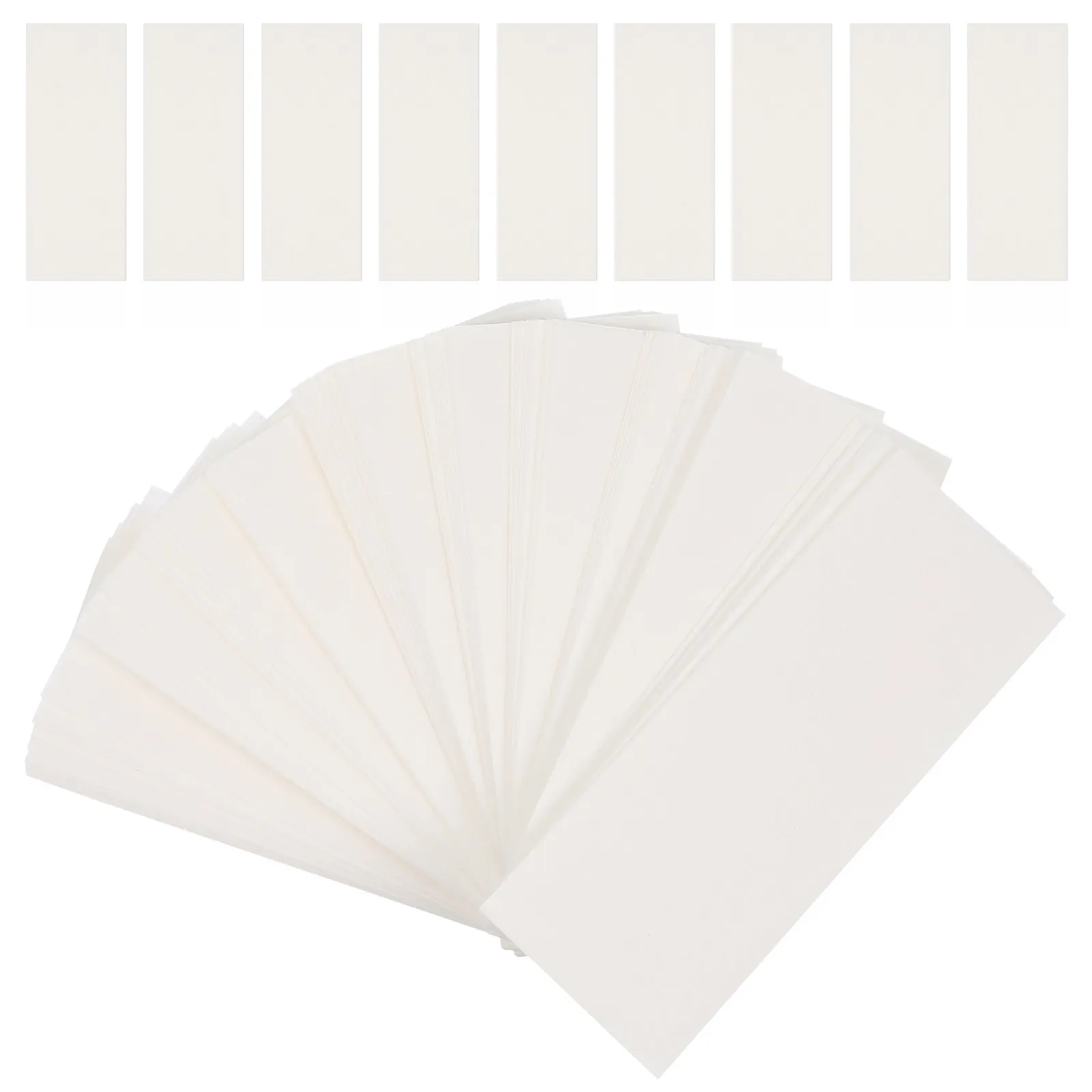 

500Pcs Science Experiment Paper Strips Chromatography Filter Papers for Laboratory Absorption Cleaning Dust Removal Testing