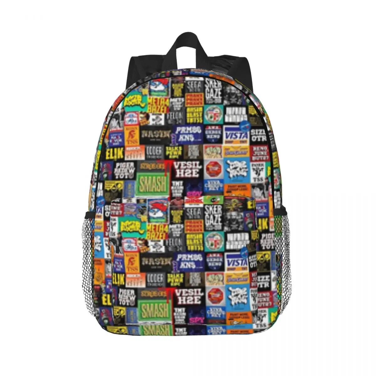 

STICKER SMASH 1 Backpack Printed Lightweight Casual Children's Schoolbag Youth Backpack Anime Cartoon Schoolbag 15inch