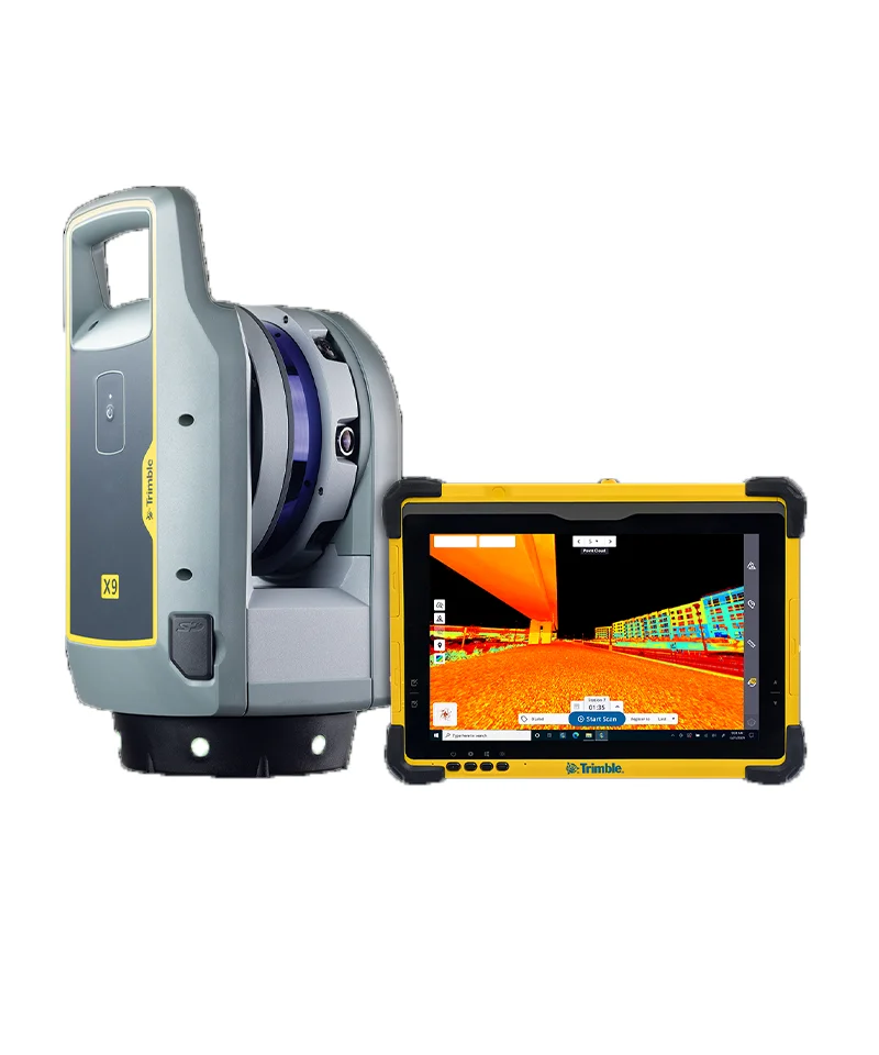 نظام المسح بالليزر ثلاثي الأبعاد Trimble X9 عالي الجودة من KIC، ماسح ضوئي للمسح الضوئي اقتصاديًا لـ Topographic General Digital Sur