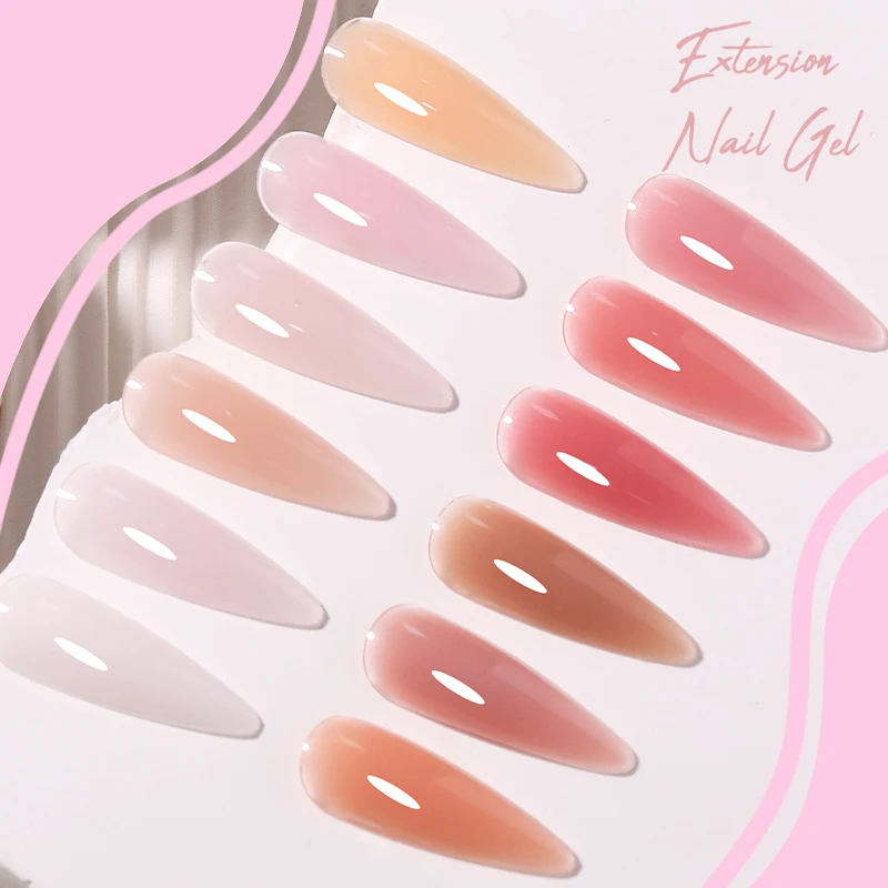 UR SUGAR 150g Pink Gary Jelly Extension Nagelgelpoliermittel Semi Permanent Acryl Kristall Schnelle Konstruktion Gel Nail Art Maniküre