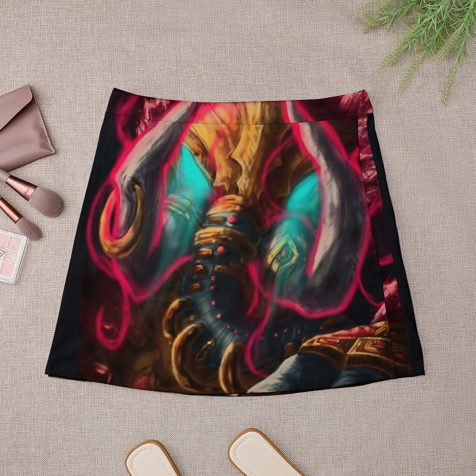Elephant Shaman Monarch Mini Skirt luxury women skirts korean style clothes womens clothing skirt for woman Mini Skirt