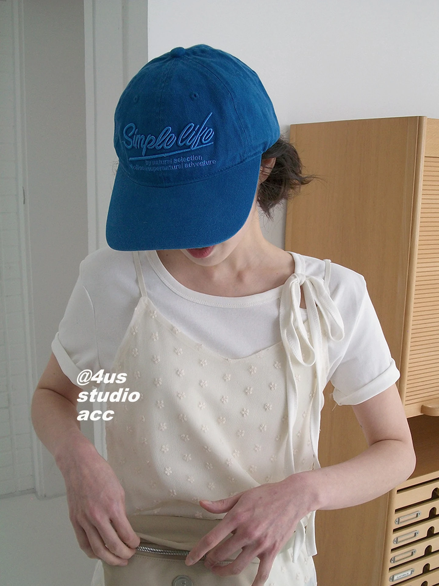 

Soft top cap women's four seasons versatile trendy brand embroidered letter baseball cap men show small face